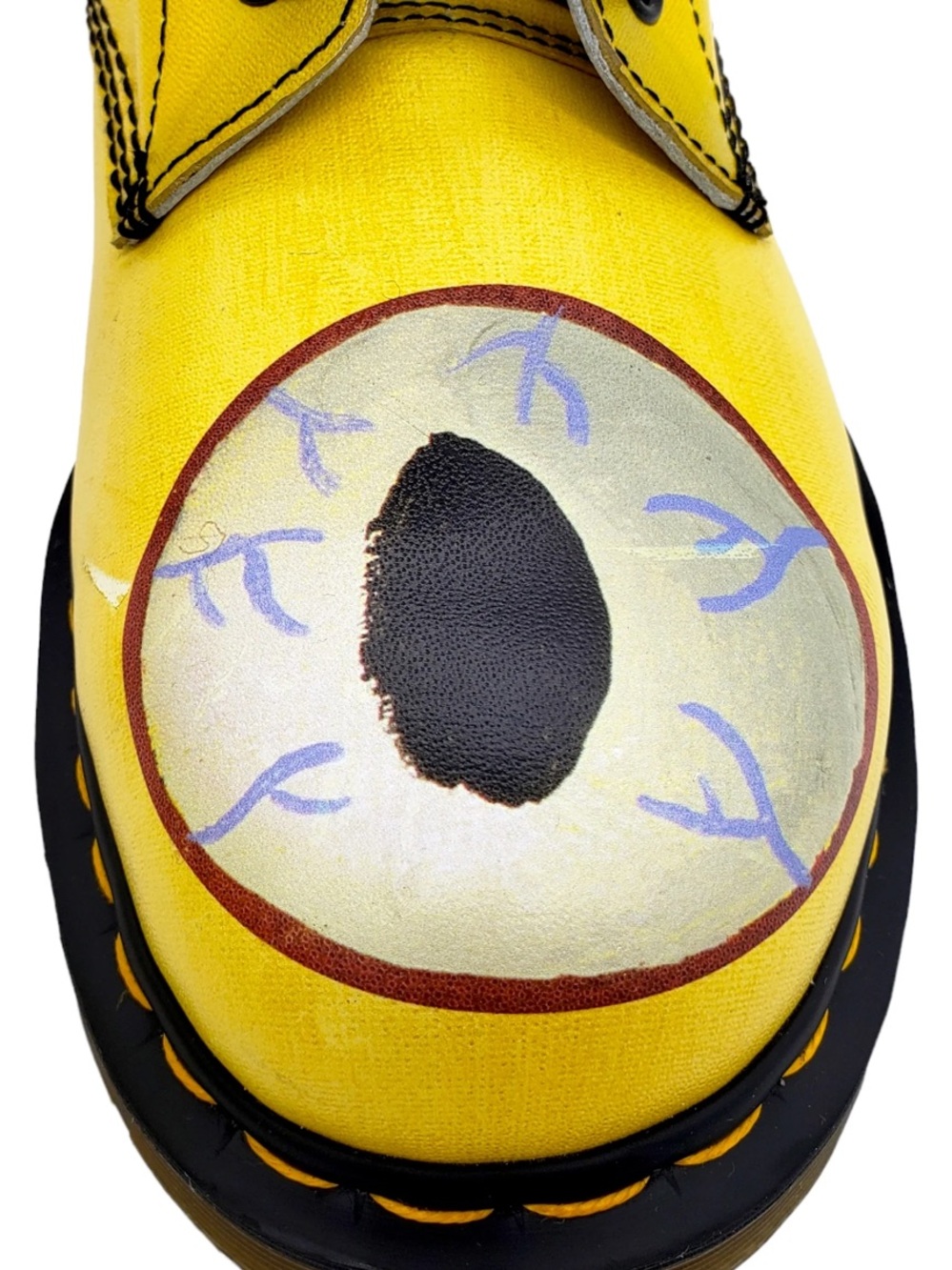Dr. Martens x Gary Baseman Toby Yellow Mens size 11 NEW!!! EXTREMELY RARE!!! - Picture 8 of 12